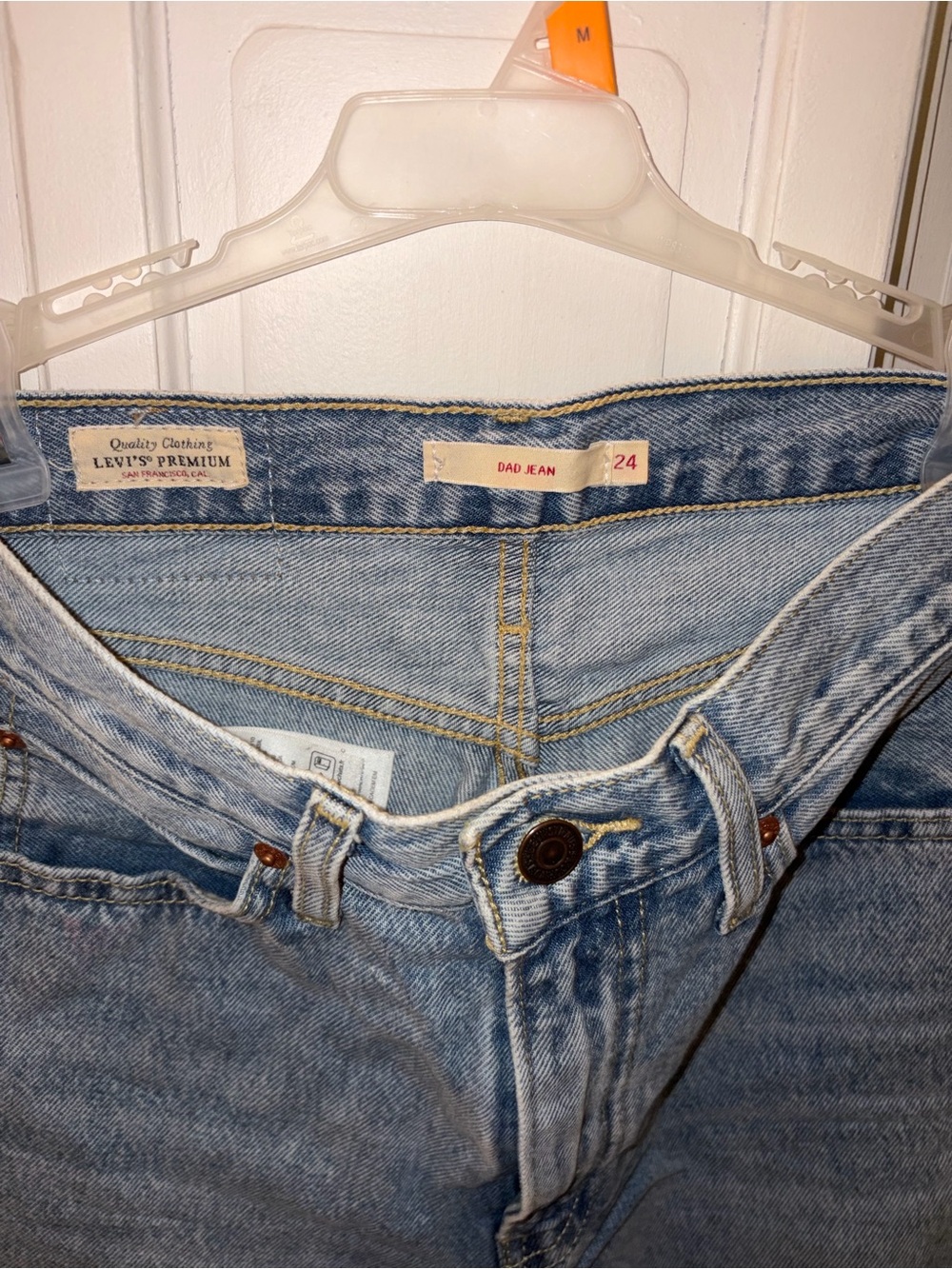 Levi's Light Blue Boyfriend (Dad) Jeans - Women's